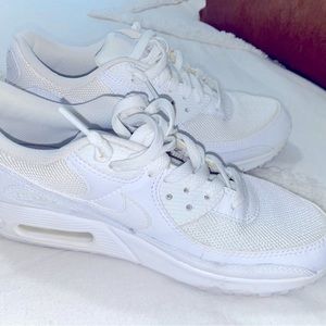 Nike White Air Max Classic Athletic Shoes